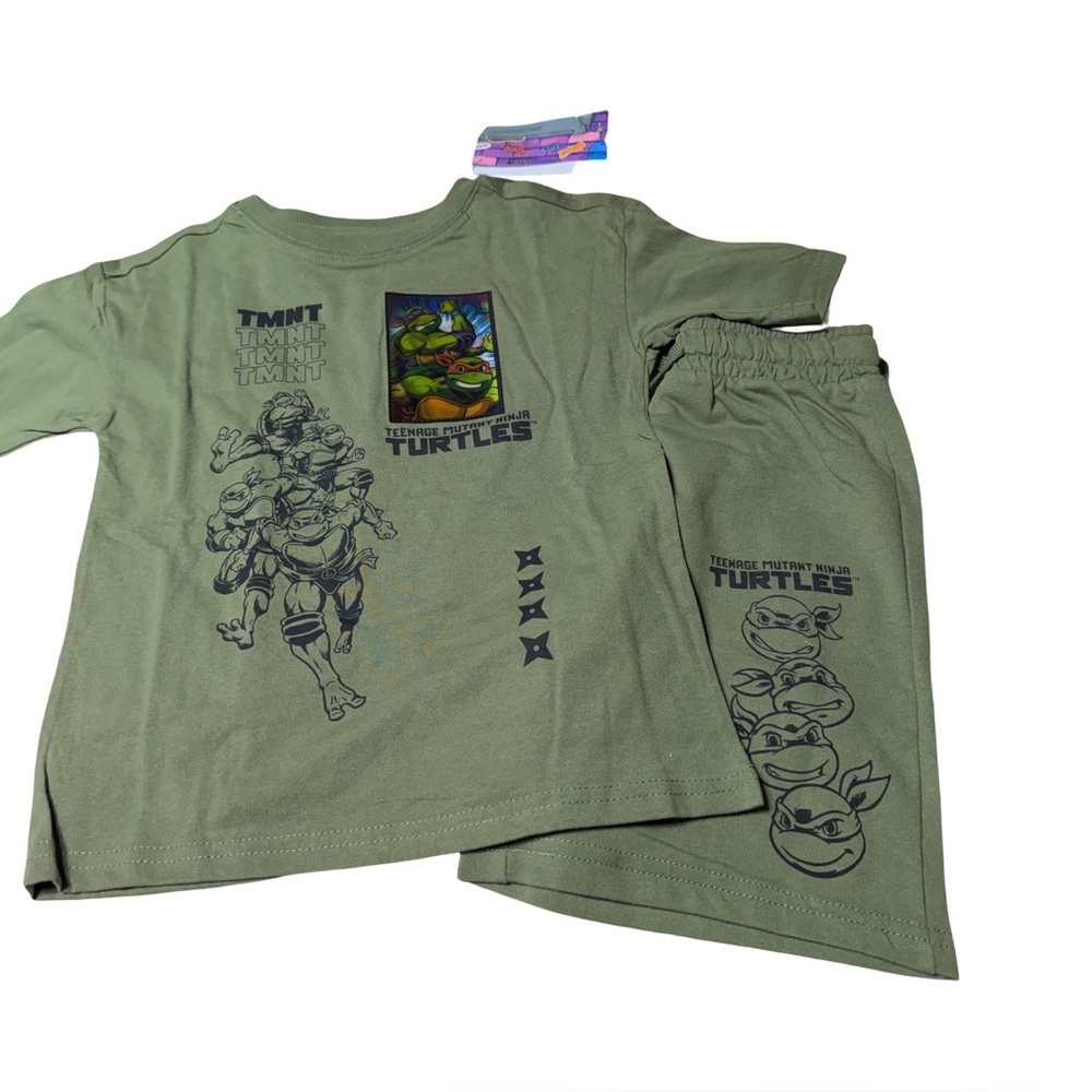 Teenage Mutant Ninja Turtles (TMNT) Boys 2-Piece Set NEW!